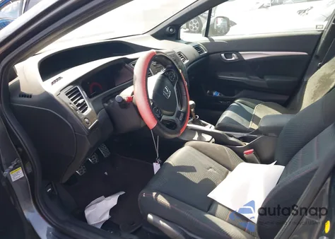 2013 Honda Civic Si from USA, damaged, VIN 2HGFB6E54DH705706